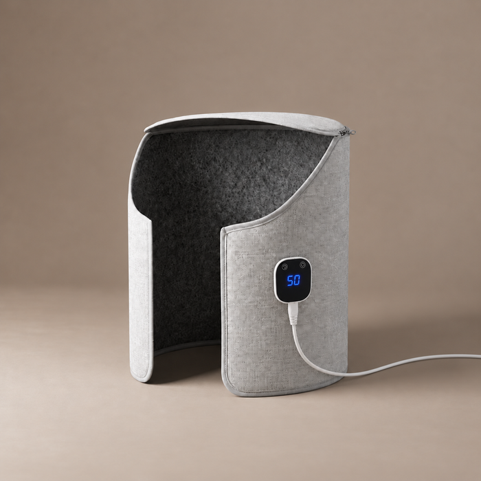 Gloeivoetjes™ Cocoon – Foot and lower leg warmer up to the knee